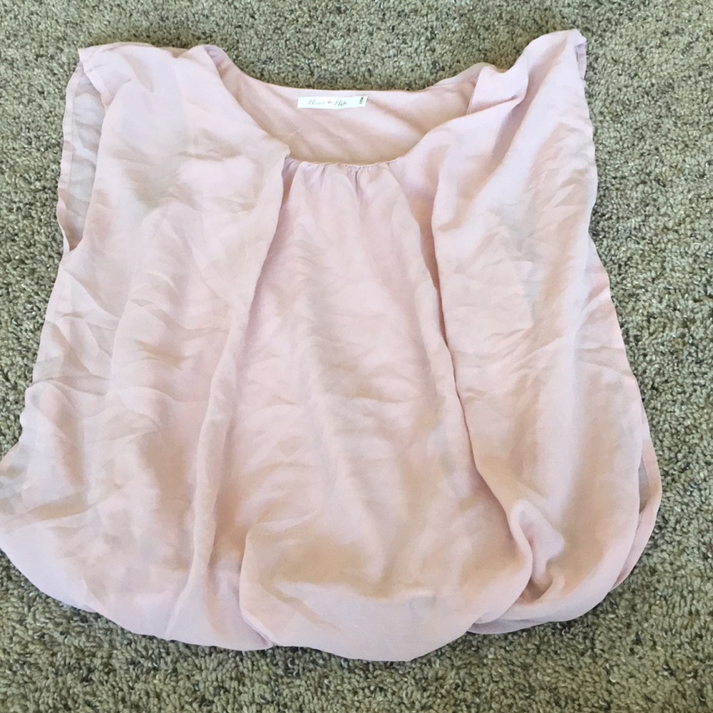 Sleeveless scrunch short belly top